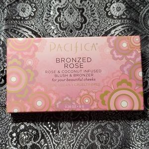 Pacifica bronzed rose & coconut blush and bronzer